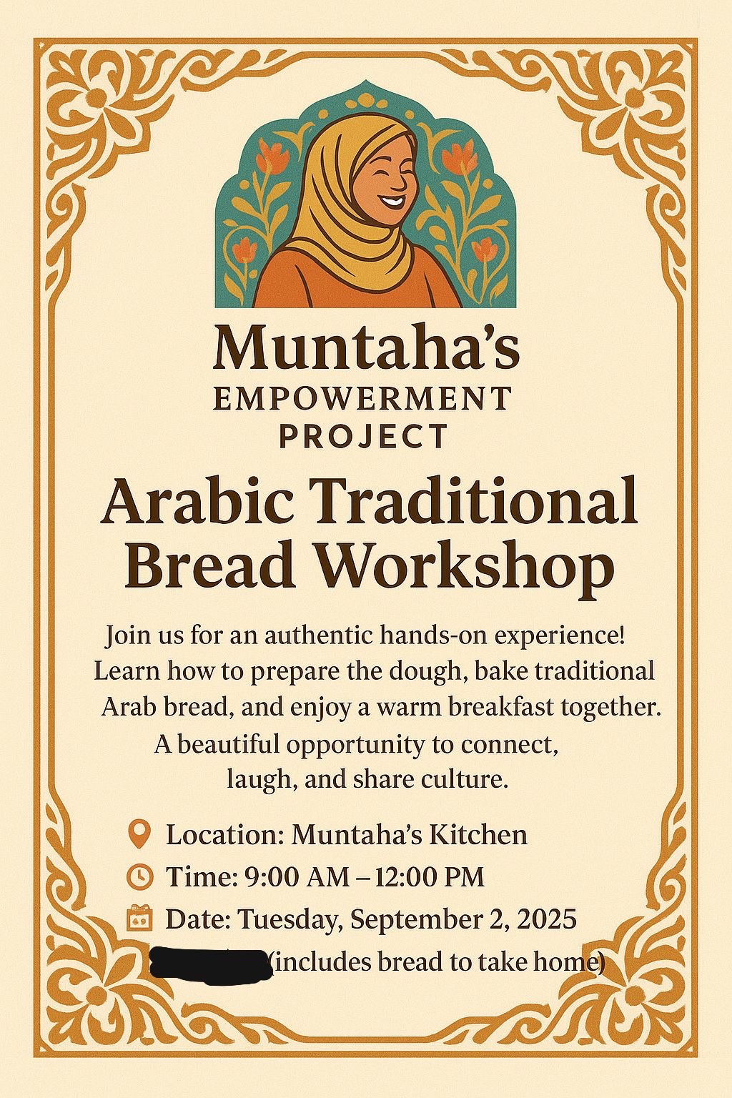 Arabic Traditional Bread Workshop