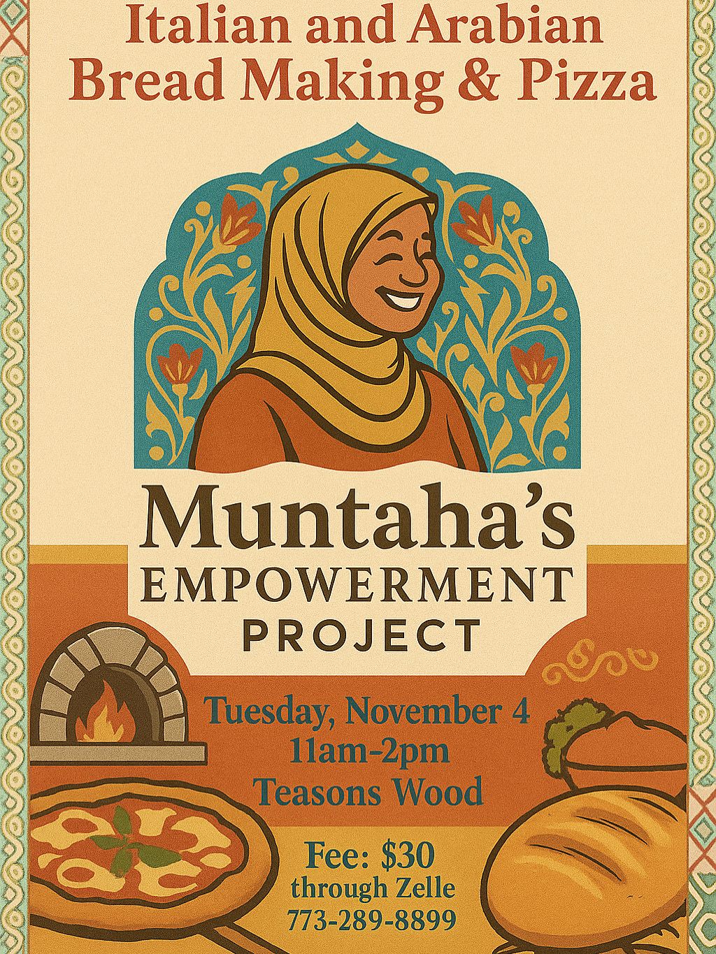 Italian and Arabian Bread and Pizza Making